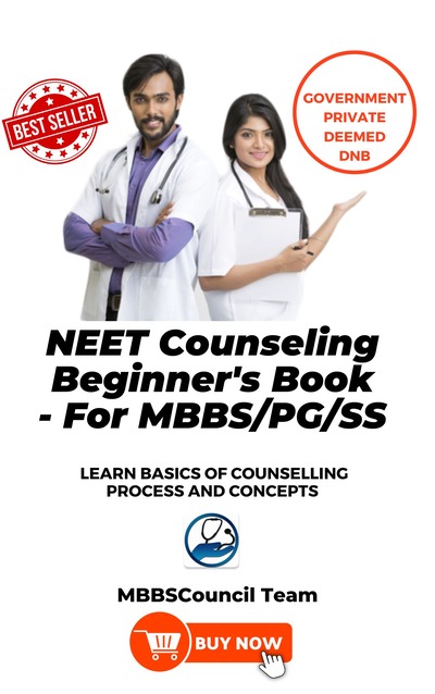 NEET Counselling Beginners Book Cover
