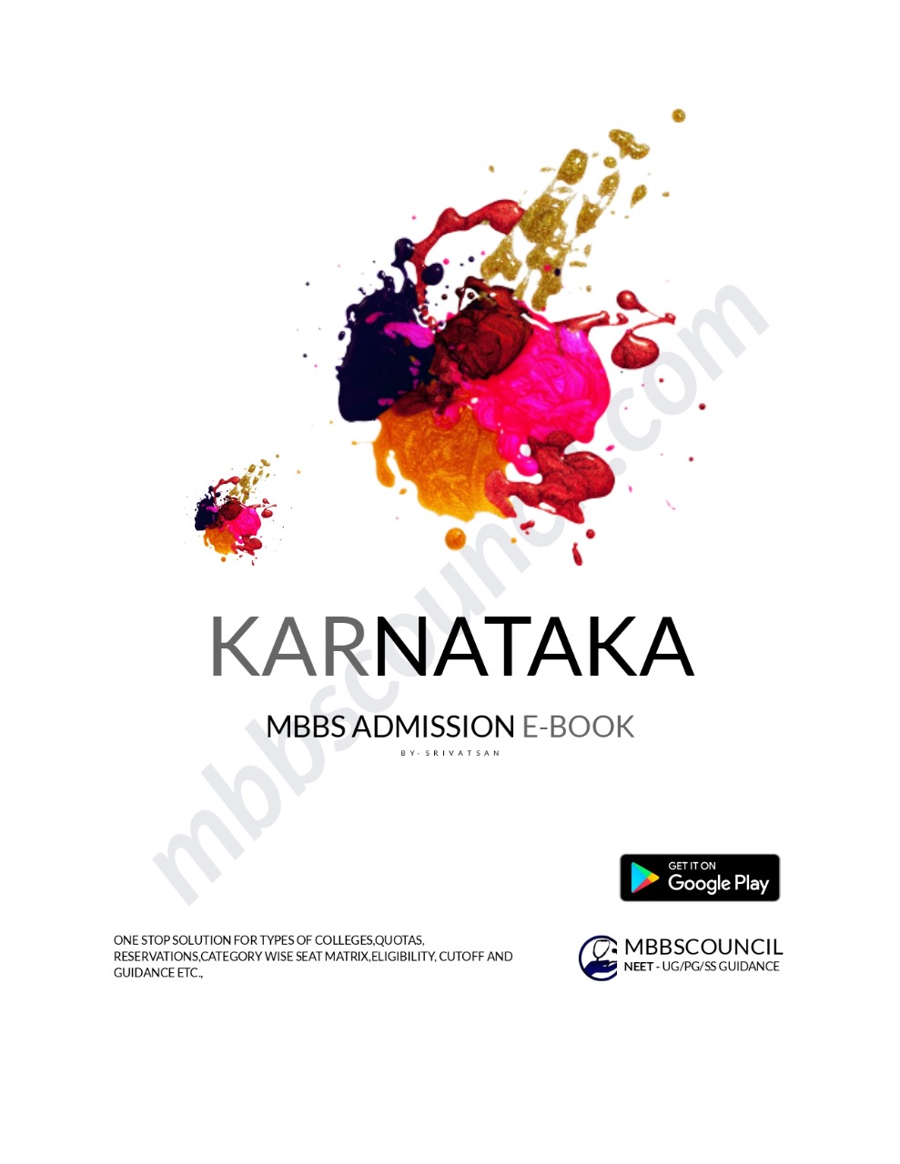 Karnataka NEET Counselling E-Book 