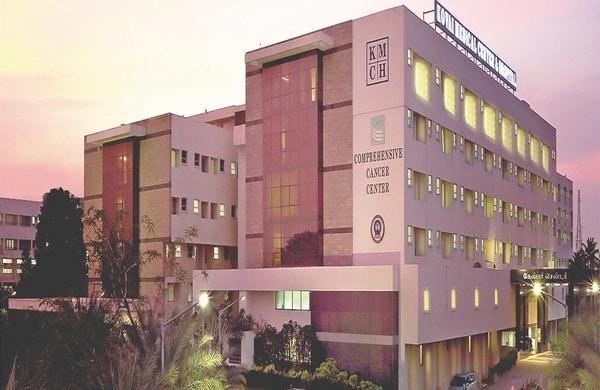 KMCH Medical College Building